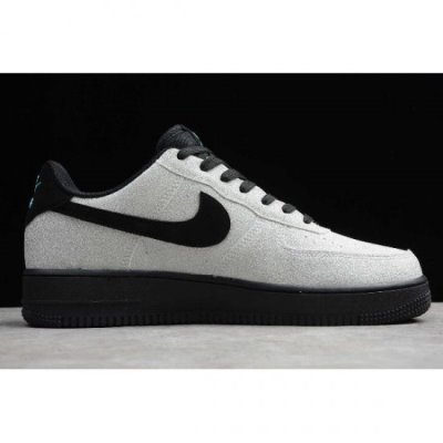 Nike Air Force 1 Low Siyah / Gümüş Kaykay Ayakkabı Türkiye - PT60E42D